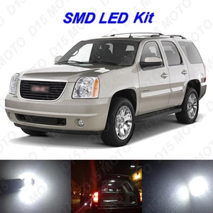 16 x White LED interior Bulbs + Reverse + Tag Lights For 2007-2014 GMC Yukon XL - Picture 1 of 5