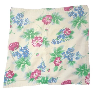 De Colección Ralph Lauren Algodón Floral Cuadrado Euro Almohada Falsa (1) Sandy Lane Amarillo EE. UU. Foto 1 de 4