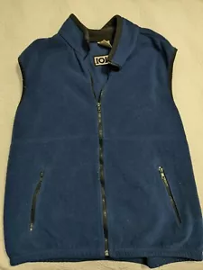 Q101 FM Radio Chicago Fleece Vest WKQX WLUP WCKG WMET Rock Station - Picture 1 of 3