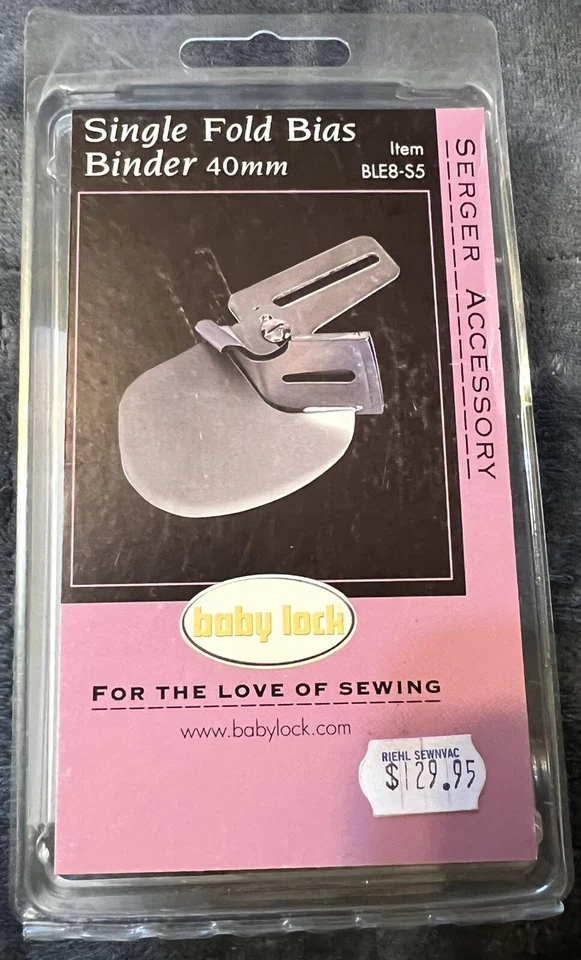 Baby Lock Single Fold Bias Binder 40mm Ble8-s5 Serger Accessory