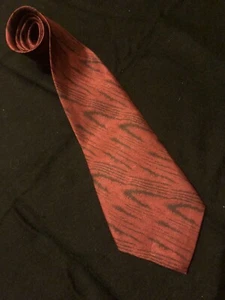 NEW Mens BOYDEX luxury silk look polyester burgundy pattern shiny TIE MTN11 - Picture 1 of 4