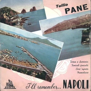 45 RPM Record Tullio Pane – I'll Remember... Napoli - Picture 1 of 2