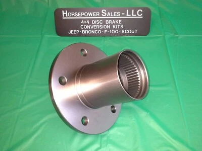 1976-79 Ford Bronco + 1973-93 F100, F150 4WD front DISC BRAKE SPLINED WHEEL HUB - Image 1 of 4
