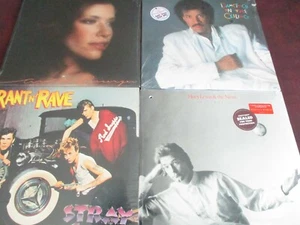 LIONEL RICHIE STRAY CATS HUEY LEWIS CARLY SIMON 1980'S RARE ANALOG RELEASES SET - Picture 1 of 1