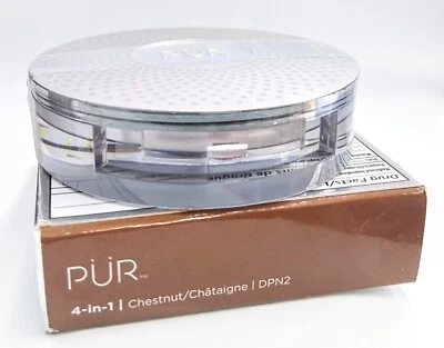 PUR 4-in-1 Pressed Mineral Makeup Broad Spectrum SPF 15 - CHESTNUT - Image 1 of 3