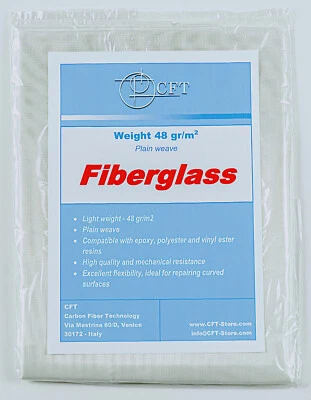 Tessuto in Fibra di Vetro - 48 gr/m2 - Plain - Immagine 1 di 3