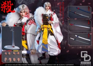 STOCK! 1/6 Scale Inuyasha Sesshoumaru Soldier 12'' Action Figure Model Toy Set - Picture 1 of 18