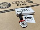 Audi Sport Big Brake Kit Disc Trolley Coin Black Leather Keyring RS TT OEM Gift