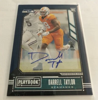 Darrell Taylor autographed rookie card - Image 1 of 2