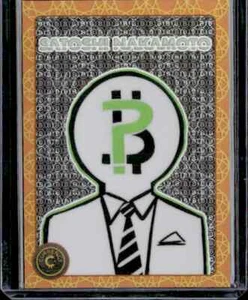 2024 Cardsmiths Currency S4 SATOSHI NAKAMOTO #/149 #3 BERYL GEMSTONE REFRACTOR - Picture 1 of 4