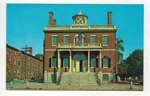1983 NATHANIEL HAWTHORNE COLOR POSTCARD 2047 FDC #5 CUSTOM HOUSE SALEM MASS - Picture 1 of 2