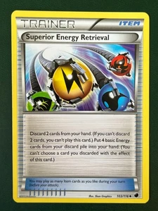 Superior Energy Retrieval #103 Uncommon Plasma Freeze Pokemon 2013 LP - Picture 1 of 1
