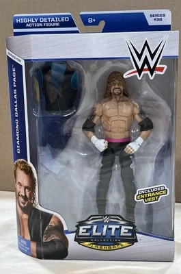 WWE WCW DDP 钻石达拉斯 Page Elite 系列 36 人偶摔跤闪回 全新带盒 — 第 1/4 张图片