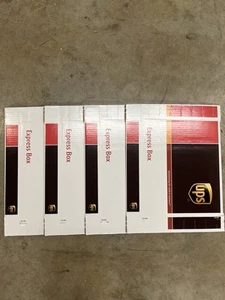 LOT OF 4- UPS Small Express Box 20 Count 13 x 11 X 2 - NEW - Picture 1 of 5
