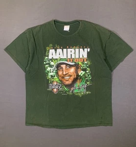 Aaron Rodgers Fanatics Only Graphic T-Shirt “AAIRIN’ IT OUT…” NFL Football XL - Picture 1 of 8