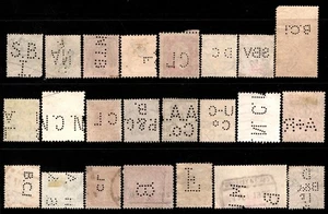 OPC World Wide Perfin Lot 51201 - Bild 1 von 2