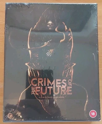 Crimes of the Future Special Edition with Book 4K Blu Ray New & Sealed - Image 1 of 4