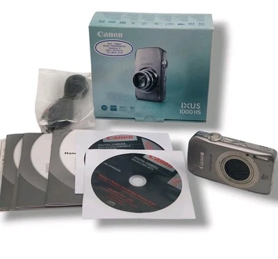 ⚡Canon IXUS 1000 HS 10,0MP Digital Camera Silver 10x Zoom Kamera getestet⚡ - Bild 1 von 4