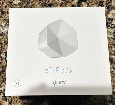Xfinity XFI Pods Wifi Network Range Extender - White, Pack of 3 - Image 1 of 4