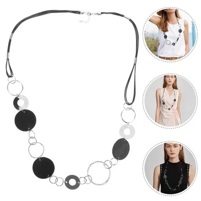  Collane Grosse Collana Per Donna Gioielli Da Catena Di Collegamento - Immagine 1 di 4