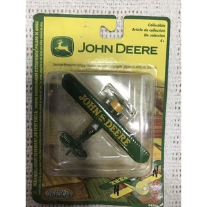 JOHN DEERE Gearbox Toys & Collectibles 04266 2003 Spearman Brainstomer Biplane - Picture 1 of 8