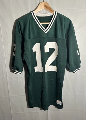 CAMISETA DE FUTBOL DUSENBURY NÚMERO 12 VINTAGE CAMPEONA DE LOS AÑOS 80 HECHA EN ESTADOS UNIDOS ¡TALLA M! Foto 1 de 4