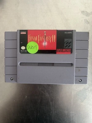 Final Fantasy 2 II (Super Nintendo Entertainment System, 1991) SNES Authentic - Image 1 of 2