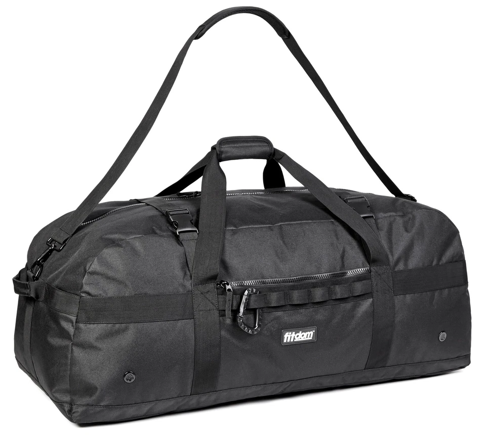 Fitdom XL Sports Equipment Duffel Bag X L 36 in Black Sporting Goods
