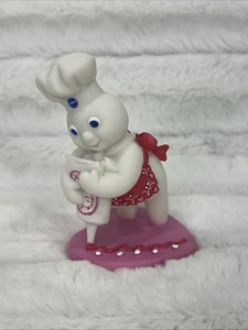 February 1997 Danbury Mint Pillsbury Doughboy Perpetual Calendar Figure - Picture 1 of 4