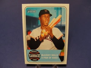 2018 Topps Heritage #BF-WM WILLIE McCOVEY Giants - Picture 1 of 2