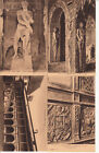 Lot de 4 cartes postales anciennes old postcards LA BASTIE D&#39;URFE LOIRE