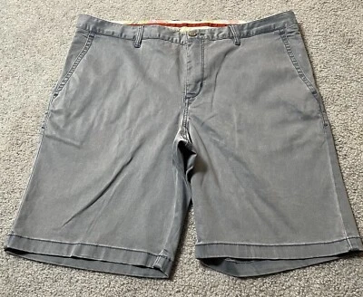 Pantalones Cortos Chinos de Golf Tommy Bahama Para Hombres Talla 36 Gris Mezcla de Algodón Bolsillos Atletismo Foto 1 de 4