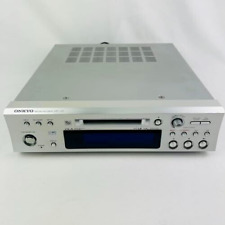 ONKYO MD-133 Hi-MD Mini Disc Recorder Silver High Speed MDLP Good condition JP