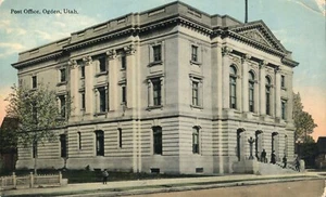 Post Office Odgen Utah Utah 1914 Postcard - Picture 1 of 2