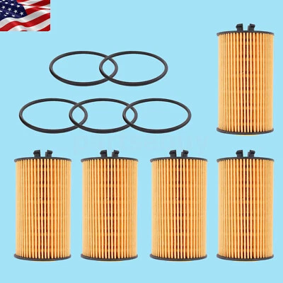 5 Oil Filter &O-Ring For Buick Encore 2013-2021 1.4L / GMC Canyon 2017-2021 3.6L - Image 1 of 4