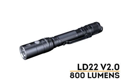 Fenix LD22 v2 800 Lumen Compact Pen Style Flashlight USB-C Rechargeable Battery - Image 1 of 4