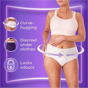 Always Discreet Incontinence Pants Size M, Regular, 48 Pants (4 x 12 Pieces) for - Bild 1 von 7