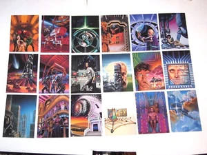 1995 ART OF BARCLAY SHAW BASE 90 Card SET! FANTASY ART! MERMAIDS AND ANGELS! - Picture 1 of 12