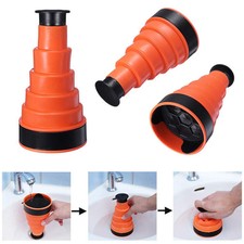 Manual Clog Cannon Air Power Toilet Bath Sink Plunger Drain Blaster Cleaner 