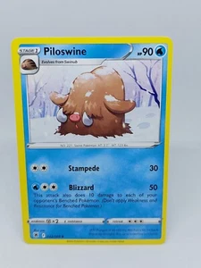 POKEMON CARD TCG PILOSWINE 032/189 NM/M ASTRAL RADIANCE SWORD & SHIELD - Picture 1 of 2
