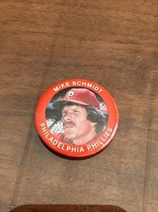 1984 Fun Foods Baseball Pins  #11 Mike Schmidt