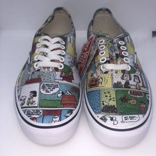 Nuove scarpe Vans Authentic X Peanuts 2017 fumetto sneakers Wmns taglia 9 5 Mns 8