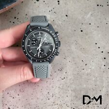 Omega x Swatch - GREY MERCURY/MOON MOONSWATCH STRAP ONLY (WATCH NOT FOR SALE)