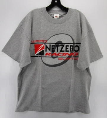 Camisa DE COLECCIÓN NASCAR Hombres XL Gris Ward Burton Netzero Racing Champions Adulto NUEVA Foto 1 de 4