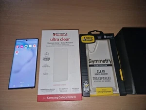 Samsung Galaxy Note10 SM-N970F/DS - 256GB - Black (Unlocked) (Dual SIM) - Afbeelding 1 van 18