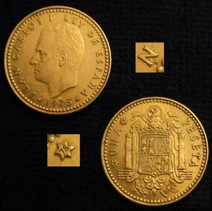 Gutse JCI-454,1 Peseta 1975 19-78, Tilde Londres - Picture 1 of 1