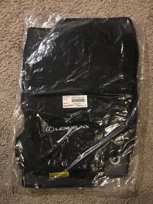 Оригинальные черные напольные/грузовые коврики для Lexus NX200T NX300 NX300H с красной строчкой от оригинального производителя - Изображение 1 из 4