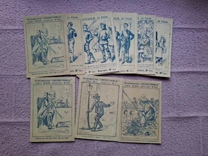 CHAUSSURES INCROYABLES x 9 TARJETAS - ROMPECABEZAS Y ESCENAS CÓMICAS Gen GD - Imagen 1 de 2