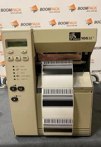 Zebra 105SL (10500-2001-0070) barcode label printer BoomPack - Picture 1 of 6