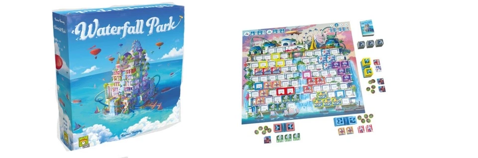 WATERFALL PARK GESELLSCHAFTSSPIEL SPIEL VON REPOS PRODUCTION NEU OVP - Bild 1 von 1